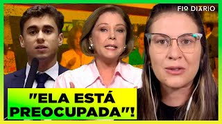 CANTANHÊDE GABEIRA E AMOEDO quotINCONFORMADOSquot COM NIKOLAS FERREIRA PRESIDINDO COMISSÃO DE EDUCAÇÃO [upl. by Digdirb]