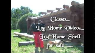 Montana Log Home Shell for Sale [upl. by Swetlana542]