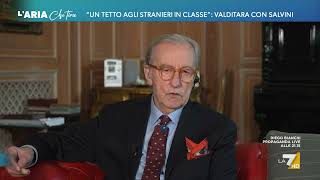 Vittorio Feltri sul post dello sgrammaticato ministro Valditara quotNon si capisce niente ma si [upl. by Airamzul]