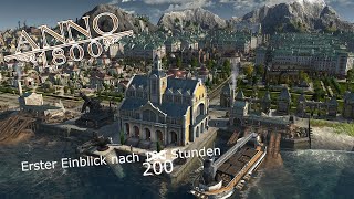 Anno 1800 200h Savegame Progress [upl. by Yelsew]