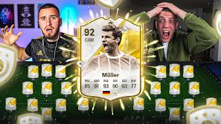 EINER kann ACCOUNT LÖSCHEN 🚑💀💀 THOMAS MÜLLER SQUAD BUILDER BATTLE [upl. by Naoh]