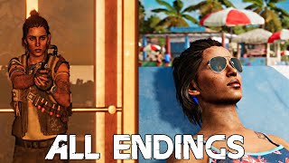 Far Cry 6 All Endings amp After Credit Scene  ALL ENDINGS IN FAR CRY 6 Save Yara amp Secret Ending [upl. by Islean]