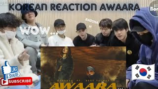 BTS reaction to Bollywood songs  BTS reaction awaara  Fan made  Badshah [upl. by Barth]