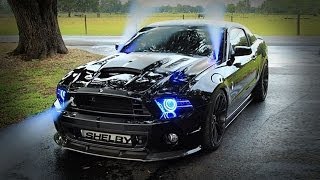 Ford Mustang Shelby Cobra Spit Nitrous [upl. by Dnalyr99]