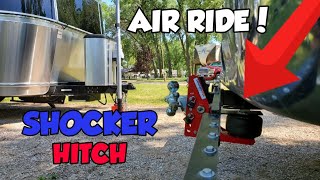 SHOCKER HITCH REVIEW AIR RIDE HITCH SYSTEMS FOR TRAILERS WEIGHT DISTRIBUTION AND SWAY CONTROL [upl. by Zeiger823]