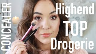 TOP CONCEALER I HIGHEND amp DROGERIE I  CONCEALER RICHTIG SETTEN I TIPPS amp TRICKS I DEMO [upl. by Hamehseer31]