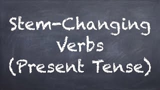 StemChanging Verbs  German 1 WS Explanation  Deutsch lernen [upl. by Jammal]