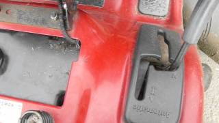 Craftsman Riding Mower ROS Bypass How to MOW IN REVERSE [upl. by Yc]