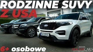 FORD EXPLORER ST DODGE DURANGO MERCEDES GL  6 OSOBOWE SUVY Z USA [upl. by Dent]