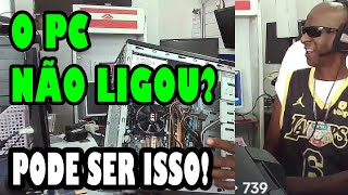 PC NÃO LIGA COMO RESOLVER  Esse pode Ser o principal PROBLEMA do PC que não LIGA  2024 [upl. by Winser]