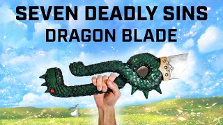 Meliodas Dragon Handle Broken Sword Cosplay Foam Build  Seven Deadly Sins Nanatsu no Taizai [upl. by Ahsuatal232]