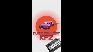 👨‍🏫 Kurz Erklärt 🚗 Starter Batterie 🔋🔋🔋 [upl. by Jens]