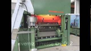 Invernizzi Presse 45 20WS transfer press for ammunition 556 nato 125 pieces minute [upl. by Nimrac]