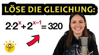 Exponentialgleichungen lösen – Ohne Taschenrechner Logarithmus [upl. by Philemol]