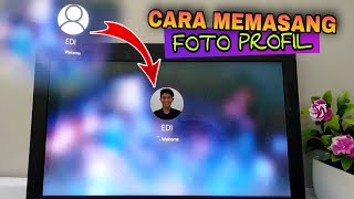 Cara pasang Foto Profil di Laptop Windows 10 [upl. by Tomkins]