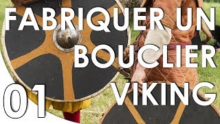 Fabriquer un bouclier Viking  Première partie [upl. by Wettam958]