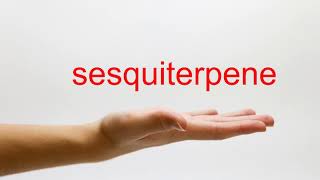 How to Pronounce sesquiterpene  American English [upl. by Fernanda]