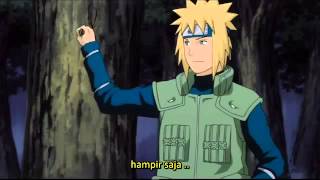 Hatake Kakashi vs Namikaze Minato  dimanuzumakiblogspotcom subtitle bahasa indonesia [upl. by Weinrich]