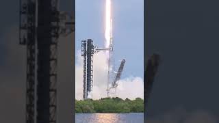 SpaceX successfully launches Crew9 mission  1st from SLC40  NASA falcon9 space iss [upl. by Skelton106]