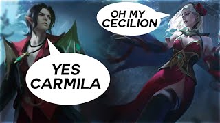 Cecilion and Carmila Love Conversation ❤️❤️ [upl. by Byram600]