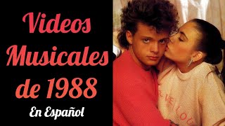 Videos Musicales de 1988 [upl. by Grondin144]