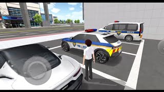 New Police Car Hyundai Ioniq 5 Highway Patrol Duty 3D Driving Class Simulation New Update Car Game [upl. by Arta218]