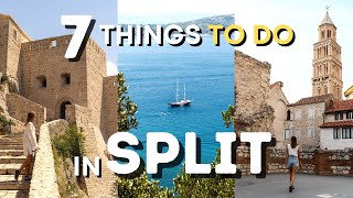 Top 7 Things To Do In Split Croatia [upl. by Luht]