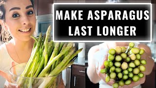 I Discovered the SECRET to Keeping Asparagus Fresh [upl. by Avivah]