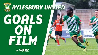 GOALS ON FILM  Aylesbury United 30 Ware  Ducks give Ware the Sunday scaries [upl. by Beane]