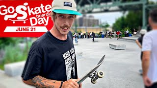 MONTREAL X GO SKATE DAY 2024 🇨🇦 [upl. by Aliahkim]