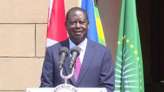 RAILA READY FOR AU AFRICAN CHAIRMANSHIP [upl. by Lucas]