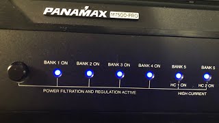 Panamax M7500PRO  Craigslist 180  MSRP 1999 [upl. by Leiso260]