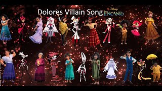 DOLORES VILLAIN SONG  Rule The Quiet  Encanto Animatic David Delgado Encanto Y Hazbin Hotel [upl. by Brion952]