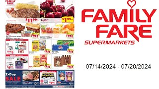 Family Fare Weekly Ad US  07142024  07202024 [upl. by Hairabez499]