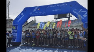 9ª Pescara Half Marathon  Partenza Integrale e Arrivo 4k 60Fps [upl. by Amees]