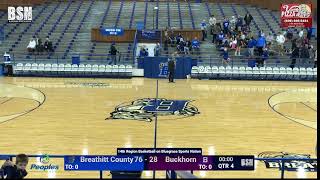 High School Girls Basketball  Breathitt County vs Buckhorn  12042024 [upl. by Culbertson]