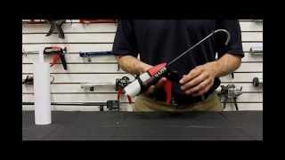 How To Use Newborns ULite Caulk Gun [upl. by Mihar]