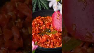 Sev Tameta nu shaak Cook With me  Indian Food by Anshu indiancooking indiancusine food recipe [upl. by Lanette]