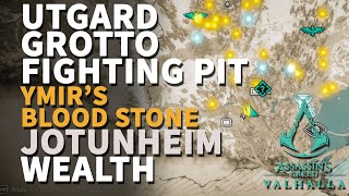 Utgard Grotto Wealth Chest Assassins Creed Valhalla Jotunheim Fighting Pit [upl. by Durer]