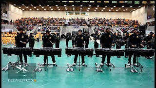 Norfolks quotMillion Dollar Funk quadquot Percussion Feature  the 2019 Band Brawl [upl. by Cirle]