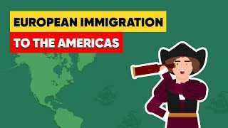 How did Europeans immigrate to the Americas [upl. by Assyle733]