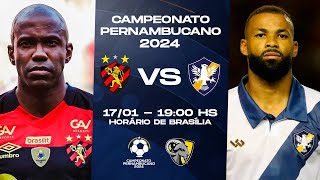 SPORT X RETRÔ  CAMPEONATO PERNAMBUCANO  JOGO COMPLETO [upl. by Krahmer715]