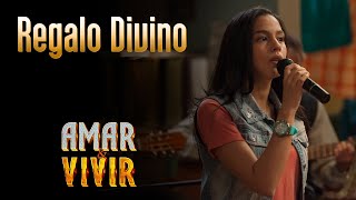 Regalo Divino  Amar y Vivir ♪ Canción oficial  Letra  Caracol TV [upl. by Vevine]