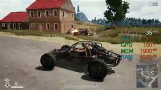 GeForce GT 1030  AMD Ryzen 5 2600  PUBG FPS Test Erangel Low [upl. by Eidnim30]