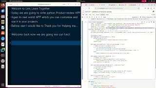 PART  14 Python realworld Product Review QTY Validation  Continue 13 [upl. by Nyladnar]