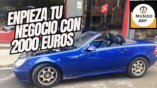 Empieza el negocio de la compraventa de automóviles con menos de 2000 euros  Mercedes SLK [upl. by Agustin]