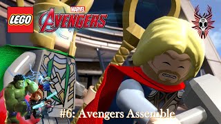 LEGO Marvel Avengers Mission 6 🔨Avengers Assemble [upl. by Nibram]