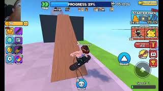 ik zit vast in skateboard obby [upl. by Notrub]