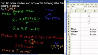 What is the Difference Between Mean Median and Mode  Business Statistics Tips [upl. by Crist969]