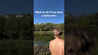 What To Do With Your Baitcaster… fishing bass reel freshwaterfish baitcast [upl. by Llerehc]